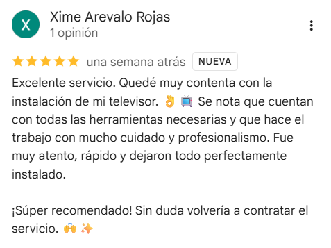 Reseña de cliente 4