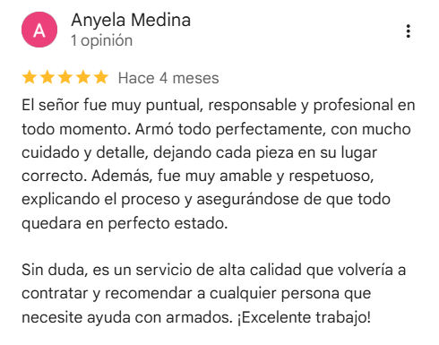 Reseña de cliente 6